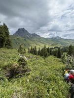 anspruchsvoller Abstieg zum Hahntennjoch