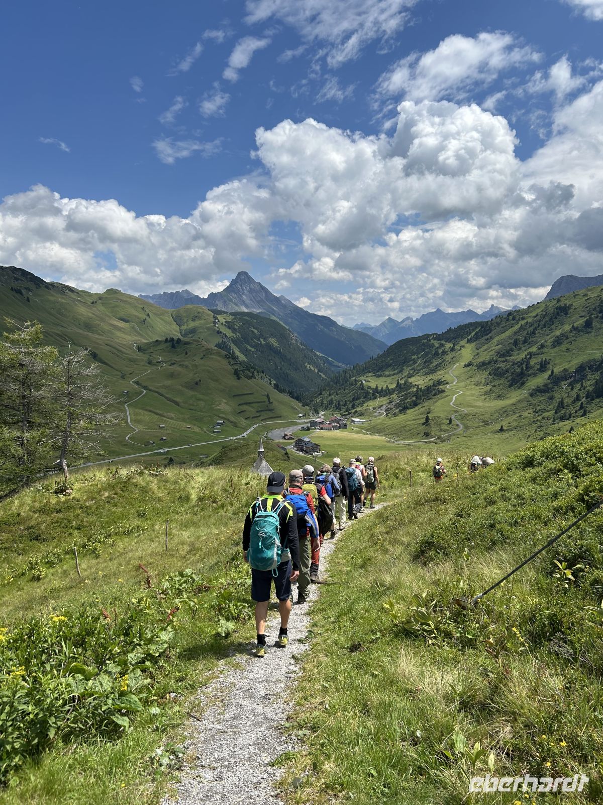 Auf dem alten Salzweg nach Wart am Arlberg
