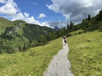 Auf dem alten Salzweg nach Wart am Arlberg
