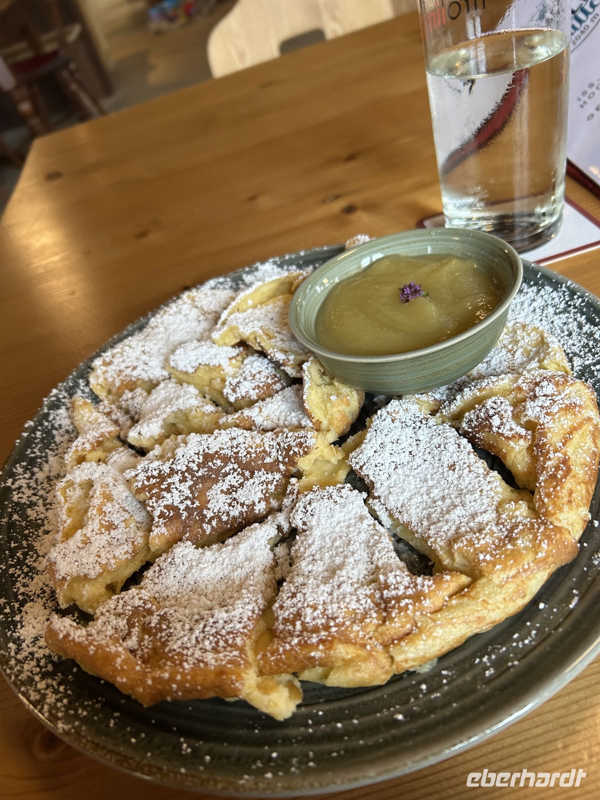 Belohnung in der Anhalter Hütte (2.040 Meter)
