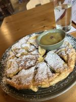 Belohnung in der Anhalter Hütte (2.040 Meter)