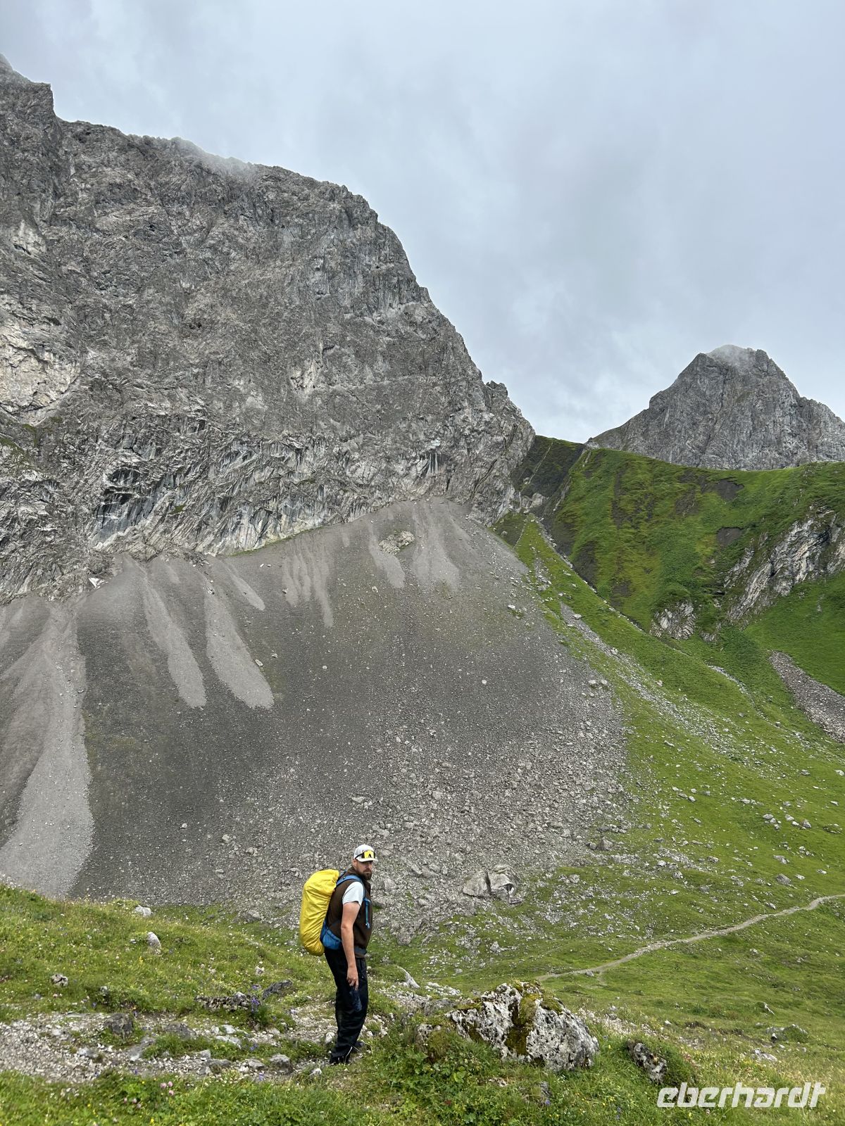 Aufstieg zum Steinjöchle (2.198 Meter)