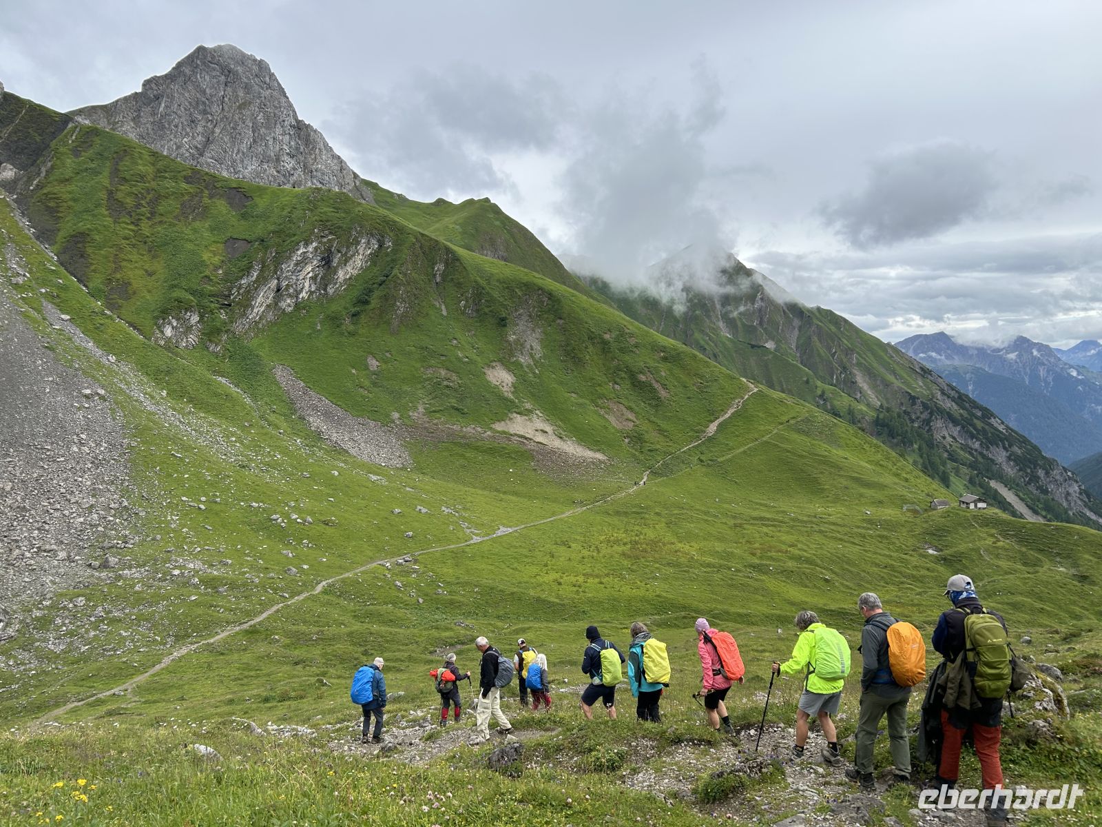 Aufstieg zum Steinjöchle (2.198 Meter)