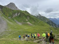 Aufstieg zum Steinjöchle (2.198 Meter)