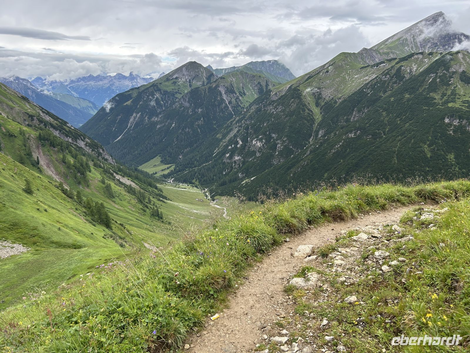 Aufstieg zum Steinjöchle (2.198 Meter)