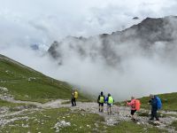 Abstieg zum Hahntennjoch (1.894 Meter)