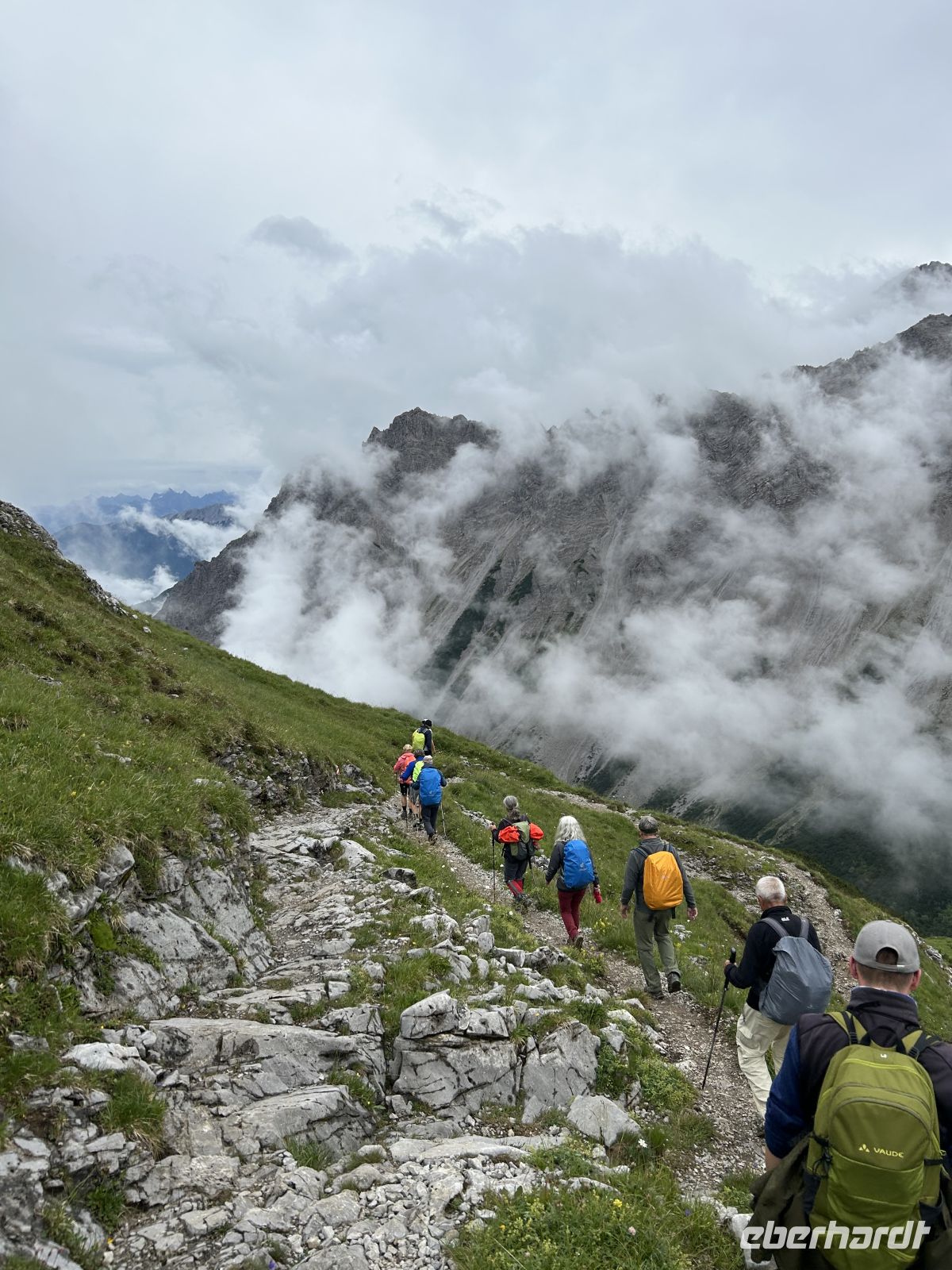 Abstieg zum Hahntennjoch (1.894 Meter)
