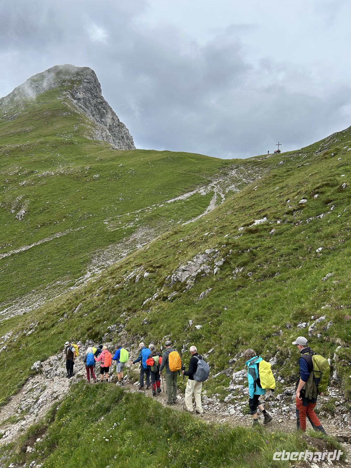 Abstieg zum Hahntennjoch (1.894 Meter)