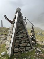 Kunst-Installation am Timmelsjoch