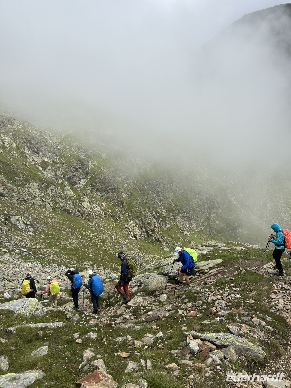 Abstieg vom Timmelsjoch