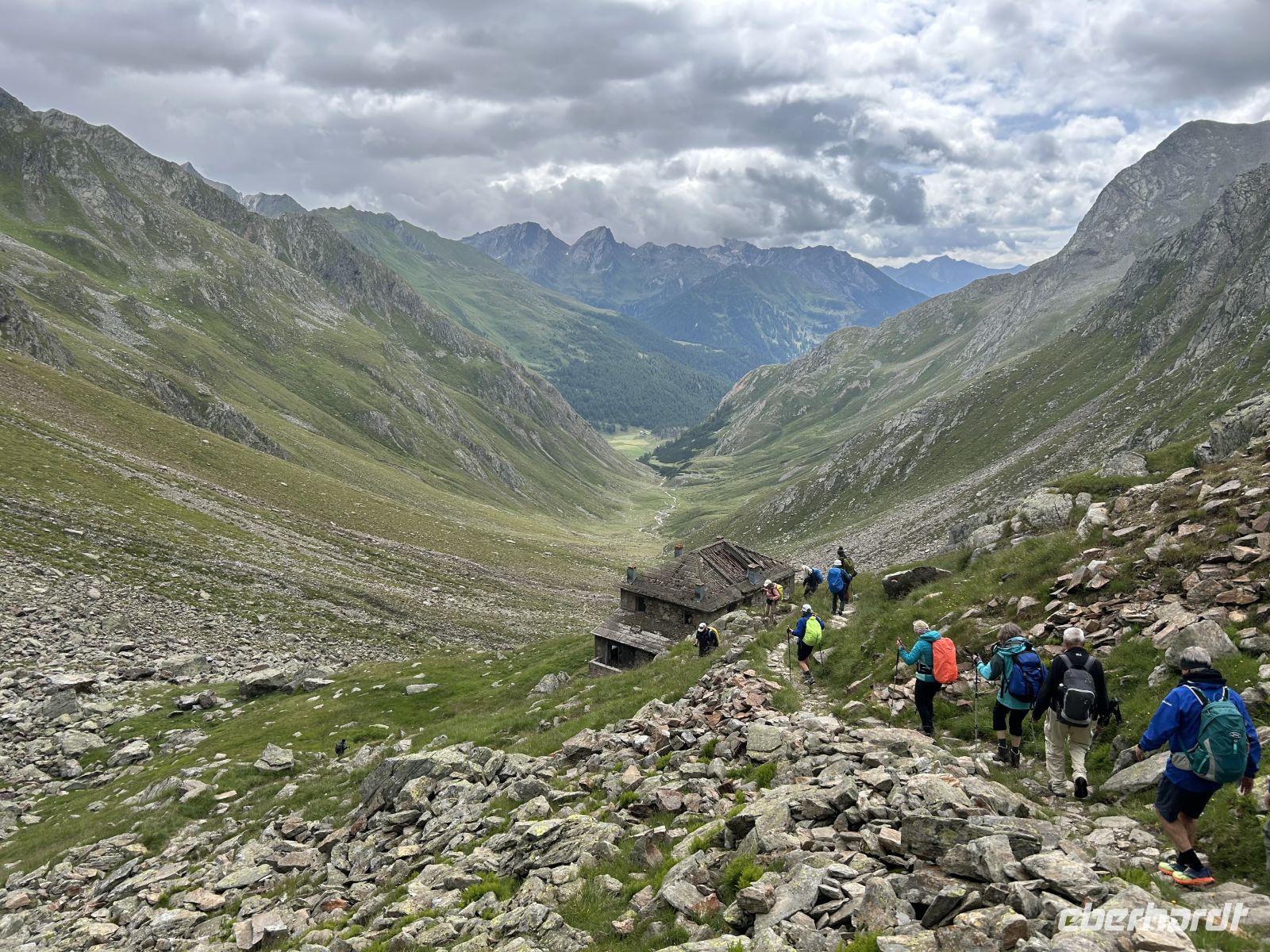 Abstieg vom Timmelsjoch