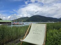 Beachclub am Tegernsee vor dem Hotel Terassenhof