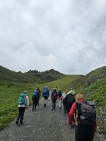 Weg zum Kreuz des Spieljochgipfels