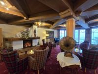 Kaminzimmer im Hotel Lamark