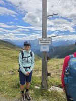 Unsere Bergführerin Laura 