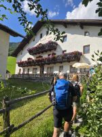 Ankunft im Hotel Neuwirt im Pfitschtal 