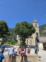 Wasserflaschen auffüllen in Wiesenheim - Wanderung von St. Jakob nach Sterzing