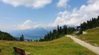 Blick vom Loassattel ins Inntal bei Innsbruck