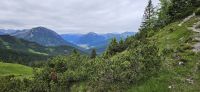 Blick vom Sattel am Schildenstein zum Achensee