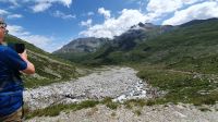 Blick zurück zur Lavitz Alm