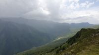 Blick zurück zur Rastkogelhütte
