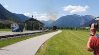 Dampfzahnradbahn auf dem Weg nach Jenbach