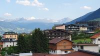 Fügen, Blick vom Hotel Bruno zur Ahornspitze