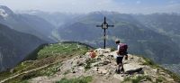 Gipfel des Filzenkogel und dahinter der Ahornboden