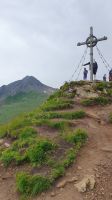 Gipfel des Filzernkogel und links Ahornspitze