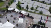 Hochfügen, Terrasse im Hotel Lamark