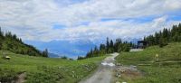 Loassattel mit Blick ins Inntal bei Innsbruck