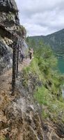 viel Wasser am Gaisalmsteig