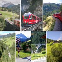 Arosa Express von Chur nach Arosa in der Schweiz