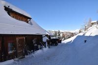 042 Katschberghöhe, Pferdeschlittenfahrt, Pritzhütte