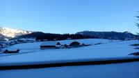 067 Abtenau, morgentlicher Blick zur Postalm