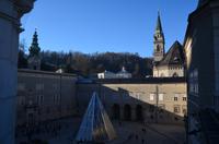 095 Salzburg, Domquartier, Blick auf den Domplatz