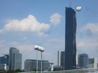 Wien-Blick auf die Donau City