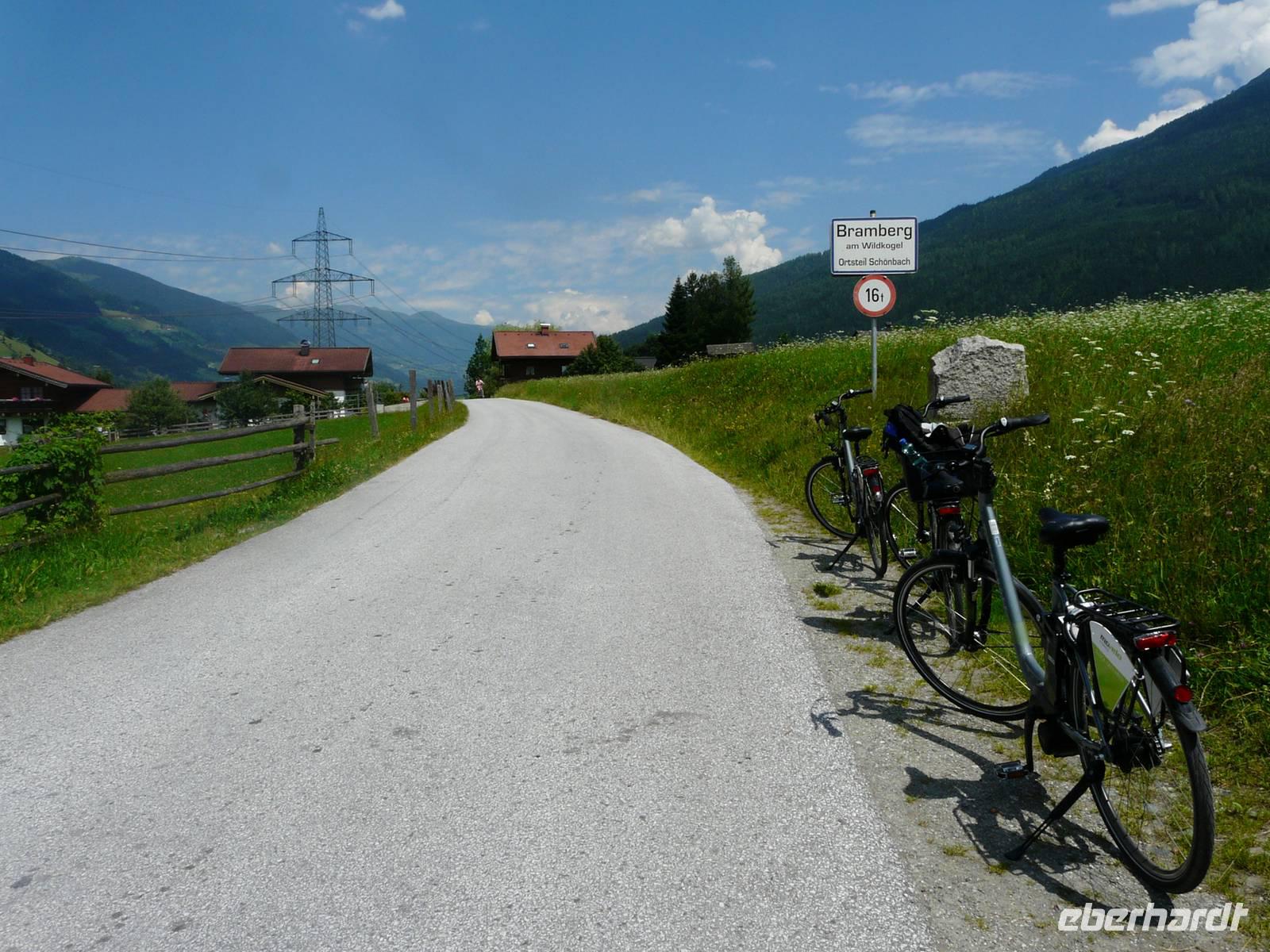 E-Bike-Tour auf dem Tauernradweg