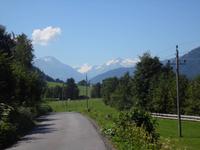 Ein Blick zurück zum Kitzsteinhorn