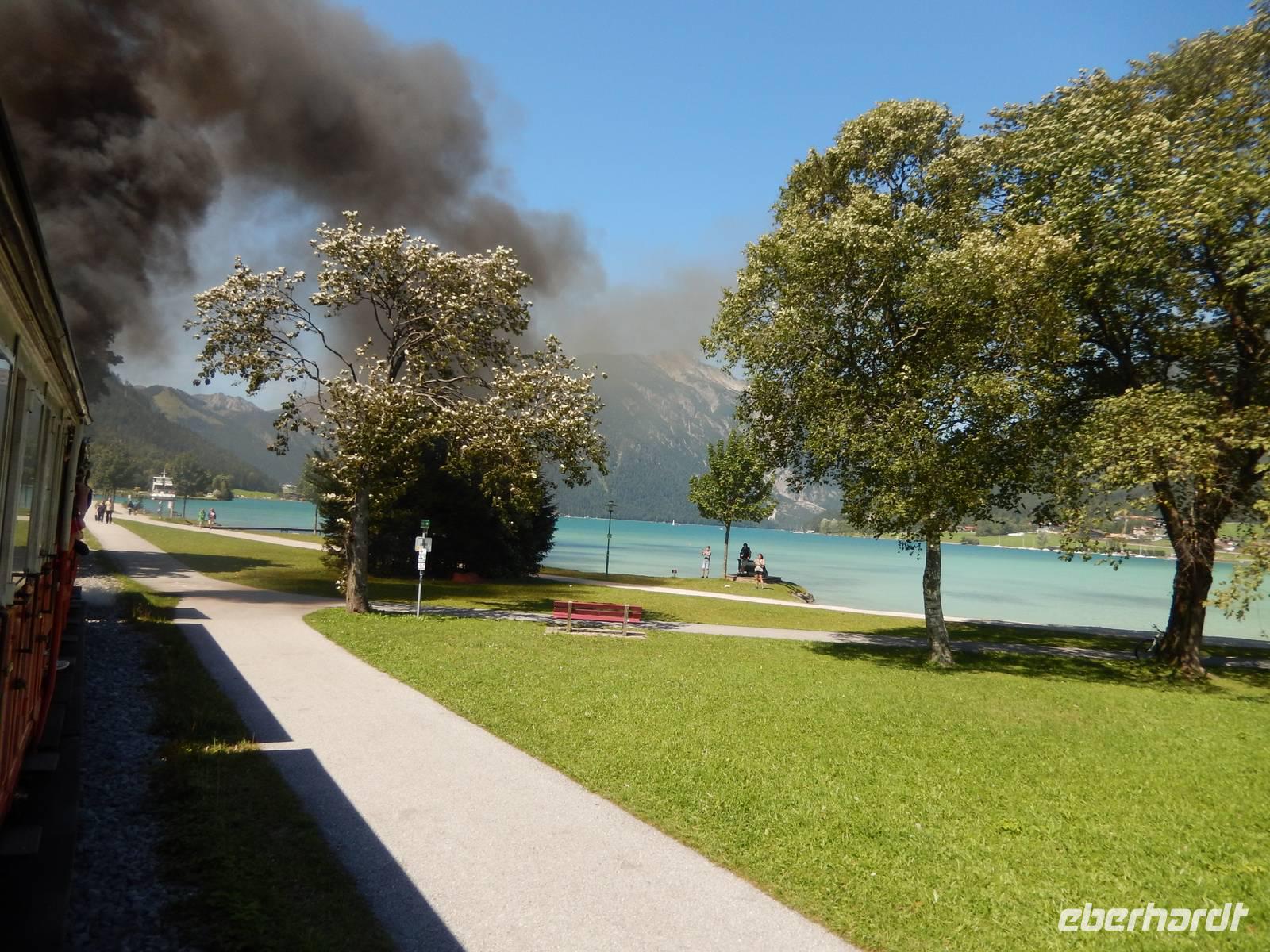 Ordentlich Dampf Richtung Achensee
