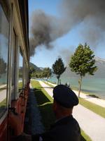 Schaffner und Bahn bilden eine Einheit 