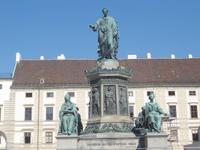 Wien, Burghof, Kaiser Franz