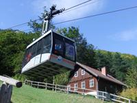 Die Kabinenbahn bringt uns auf die Raxalpe