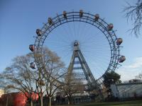 Das Wahrzeichen von Wien: das Riesenrad im Prater