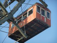 15 dieser Gondeln gehören zum Riesenrad