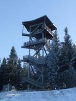 Die meisten Gäste erklimmen den Aussichtsturm