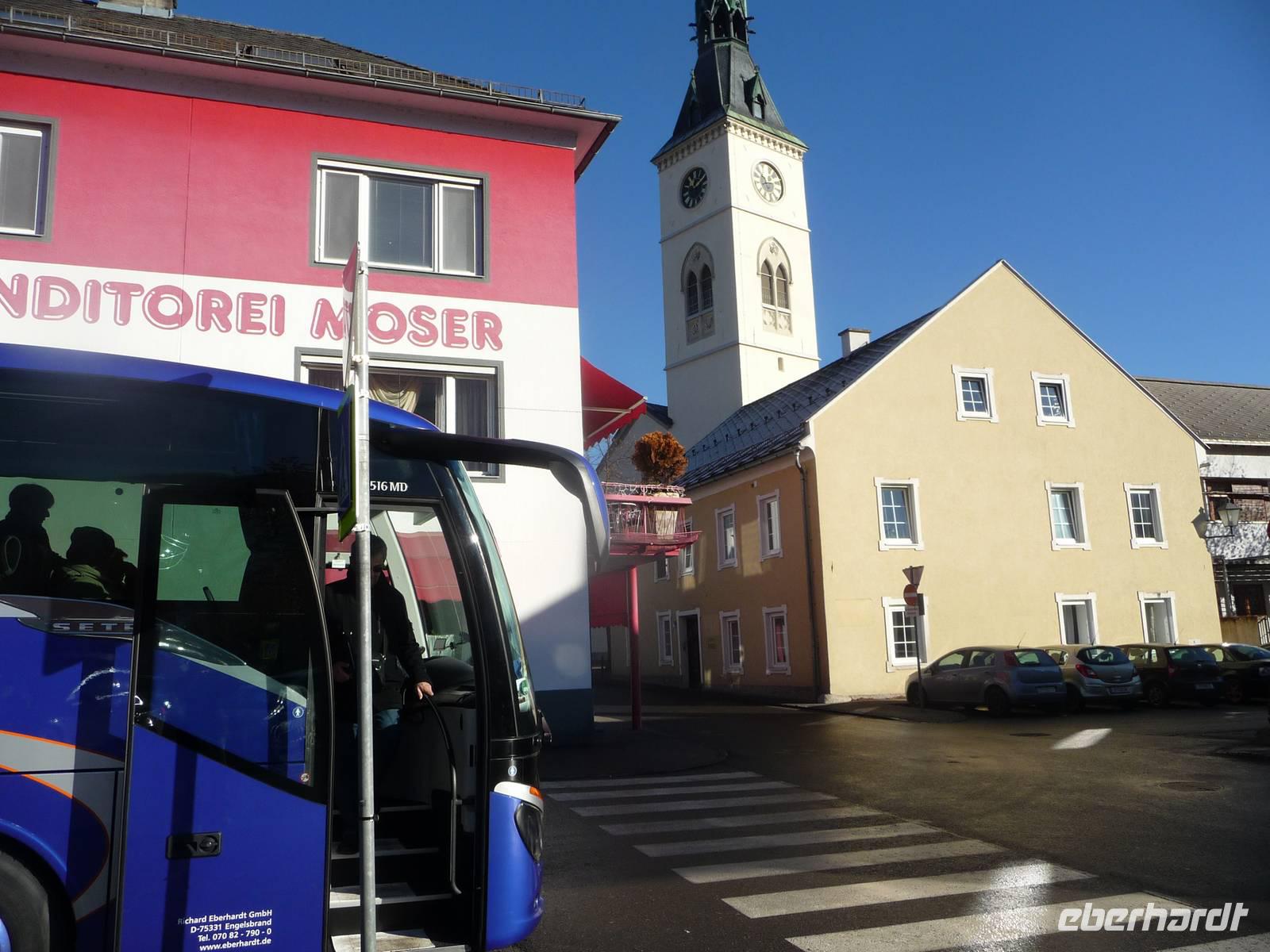Nach Kaffee und Kuchen zurück ins Hotel.