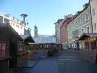 Der wunderschöne Hauptplatz von Lienz.