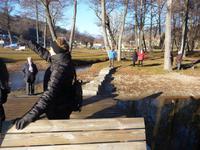 Schon mal einen Blick gewagt zur Berghütte auf dem Wolfsberg.
