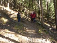 Auf der Wanderung hinunter nach Spittal.